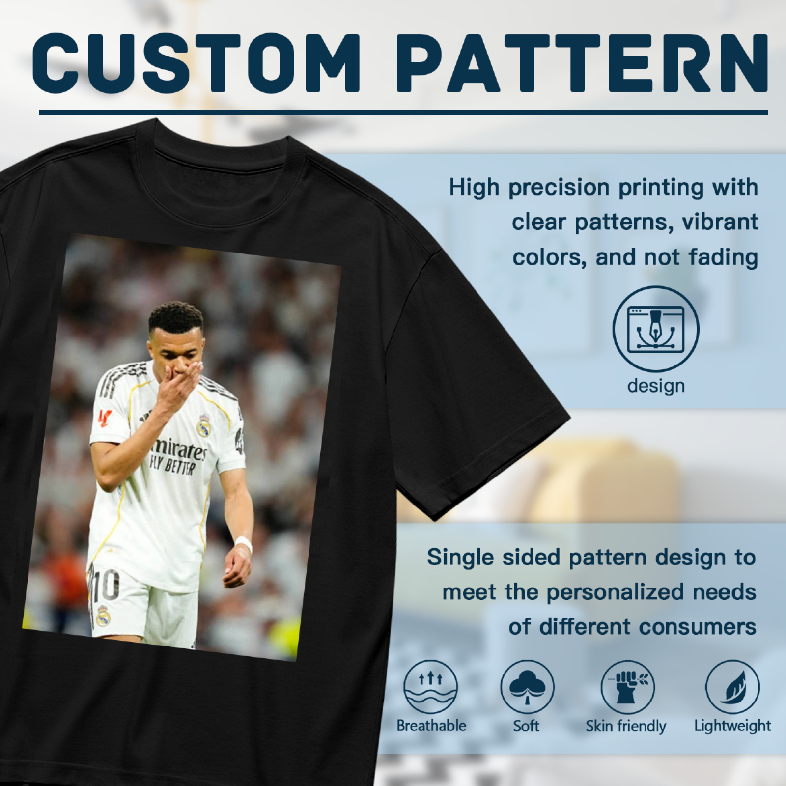 Football Heroic Action Tee Celebrate Soccer¡¯s Iconic Players