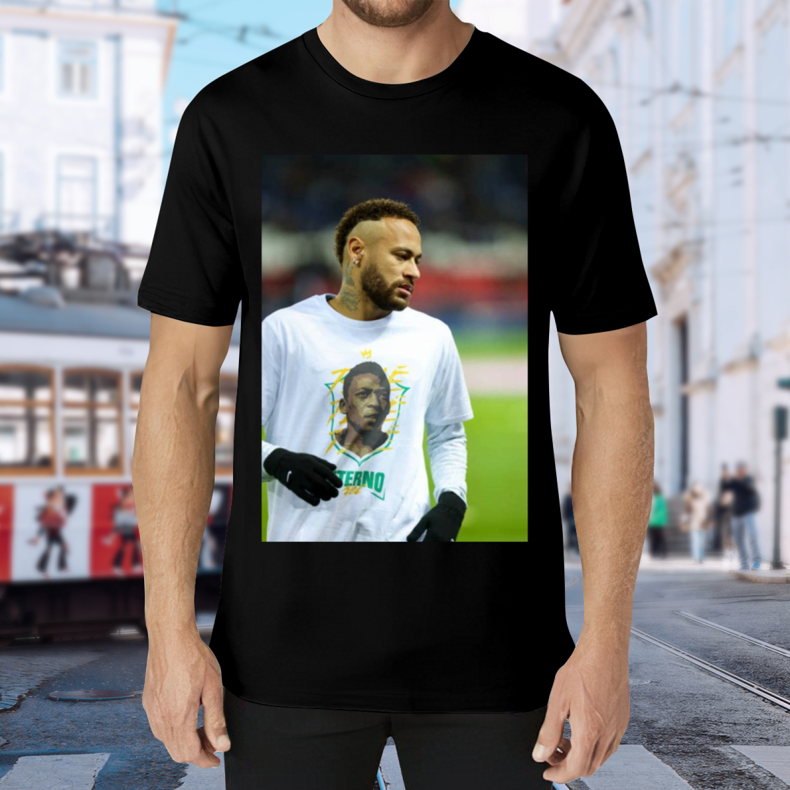 Victory in Motion T-Shirt Celebrate Football with Every Kick