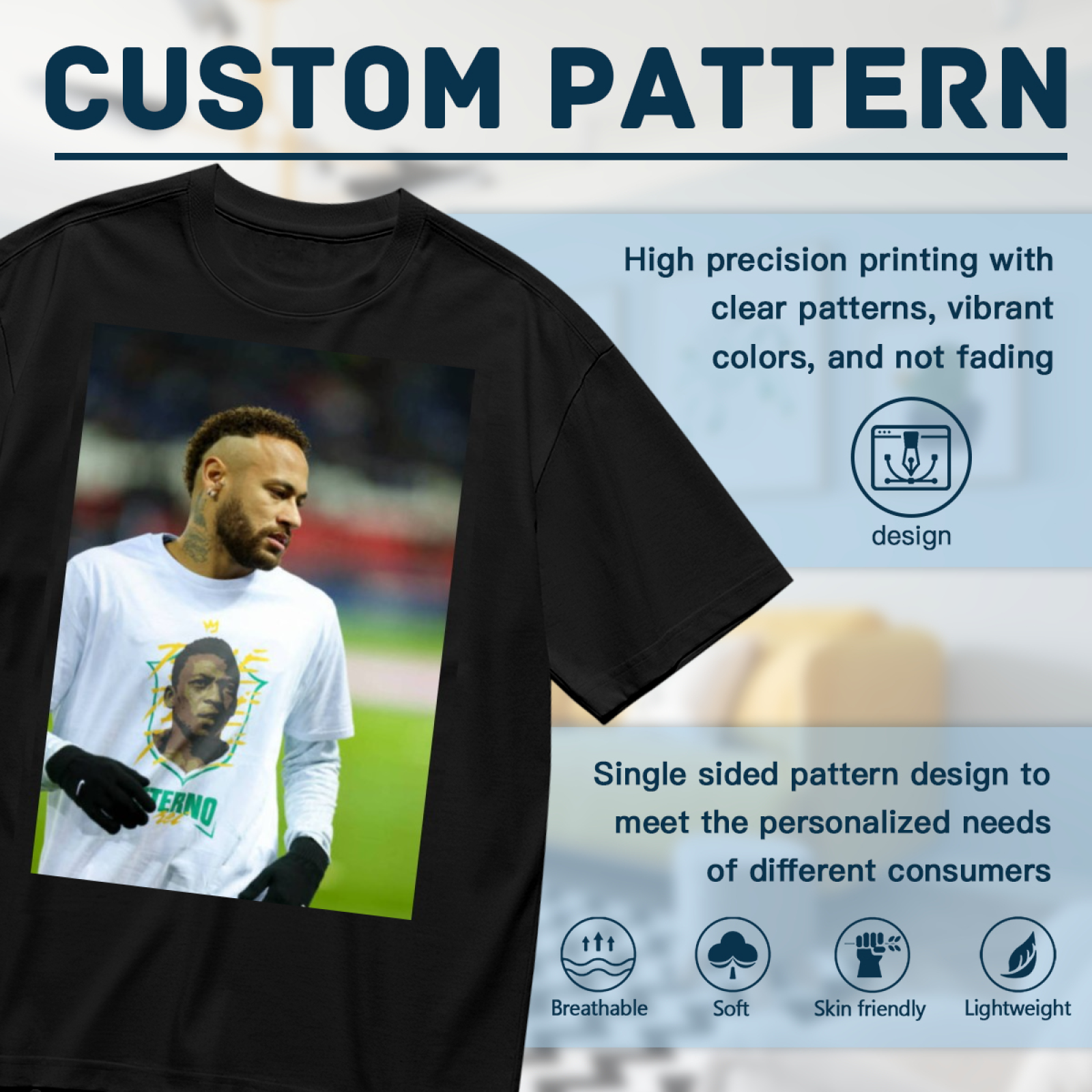 Victory in Motion T-Shirt Celebrate Football with Every Kick