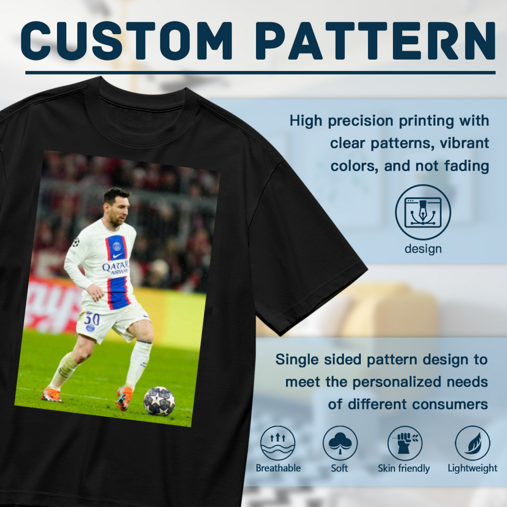 On-the-Field Football T-Shirt Represent the Heart of Soccer