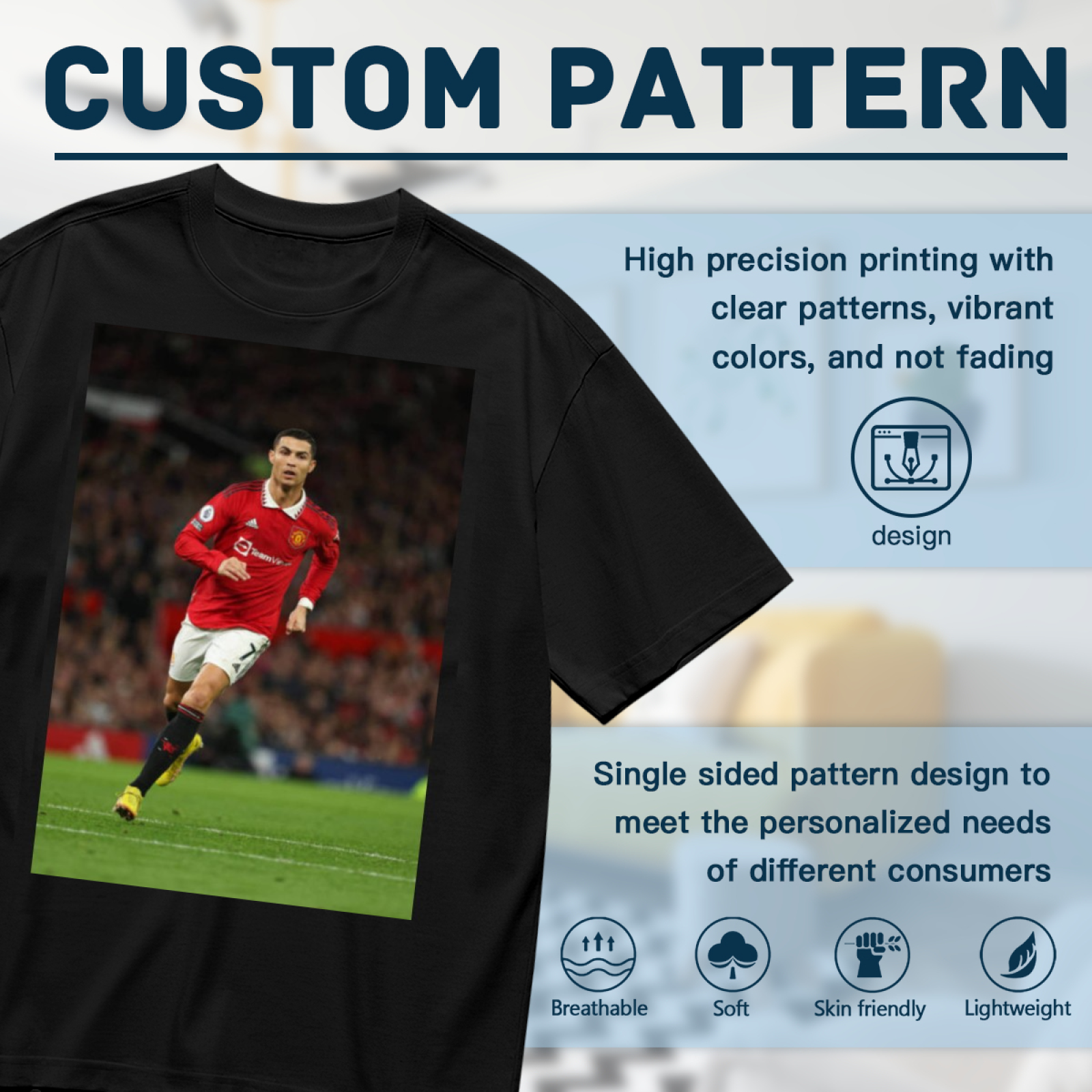 Football Glory Superstar Tee Represent the Best of the Beautiful Game