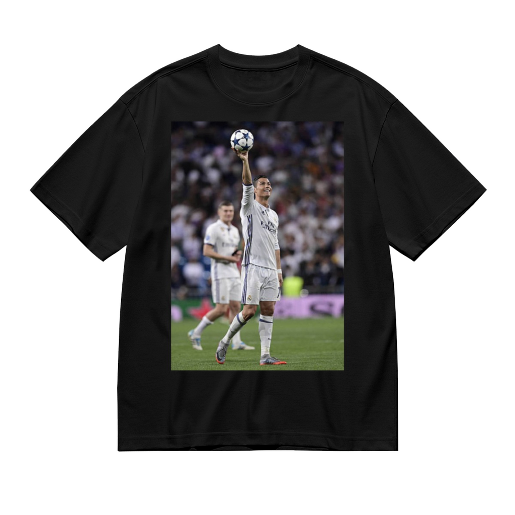 Football Star Icon Tee Wear the Power of Soccer Legends