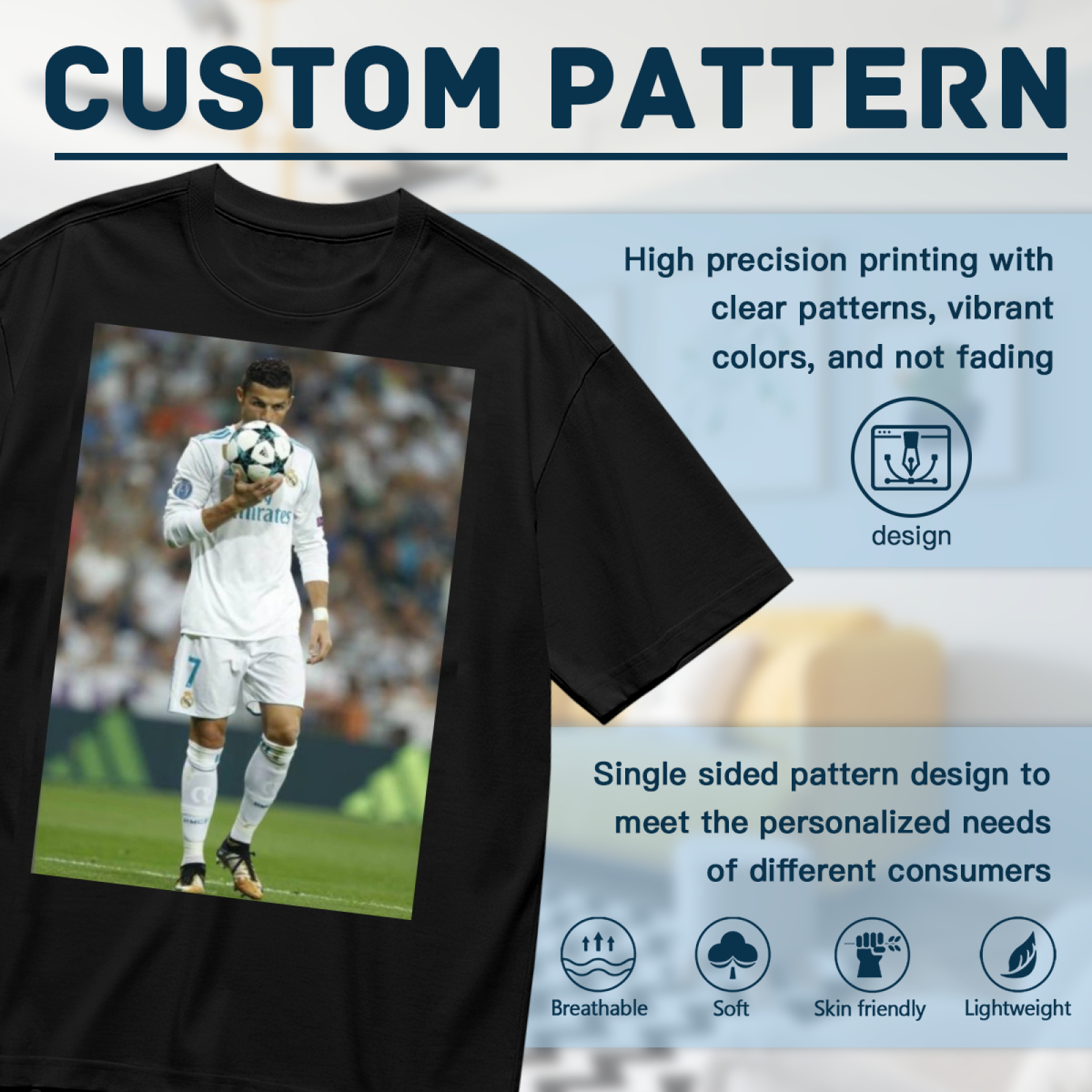 Football Legend Glory Tee Show Off Your Love for the Beautiful Game