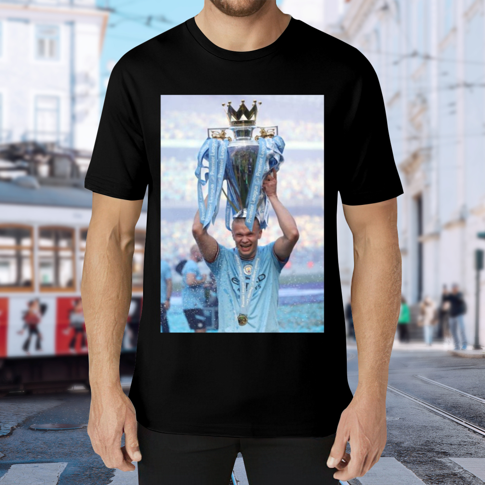 Football Action Star Tee Celebrate the Passion of Football