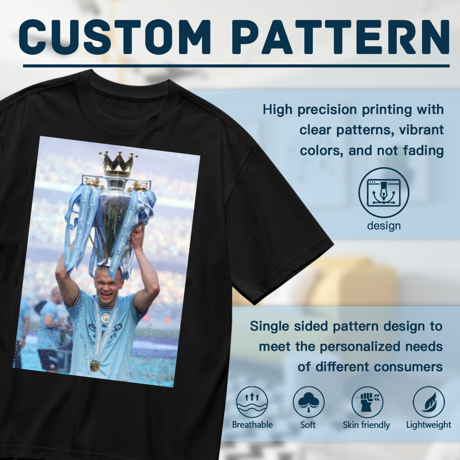 Football Action Star Tee Celebrate the Passion of Football