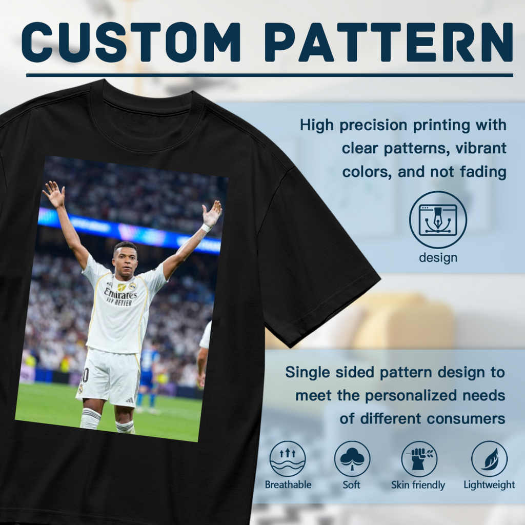 Football Striker Mastery Tee Represent the Power of Soccer