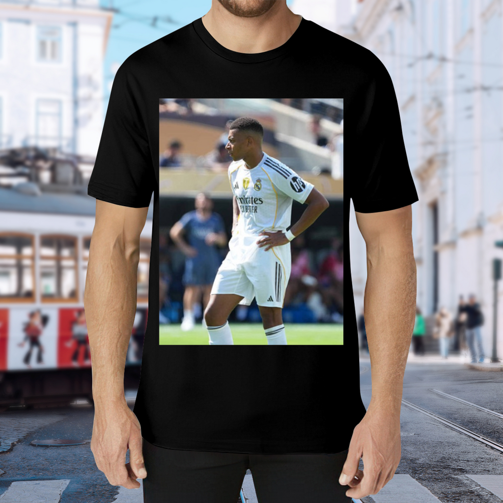 Football Superstars Action Tee Represent the Champions of Soccer
