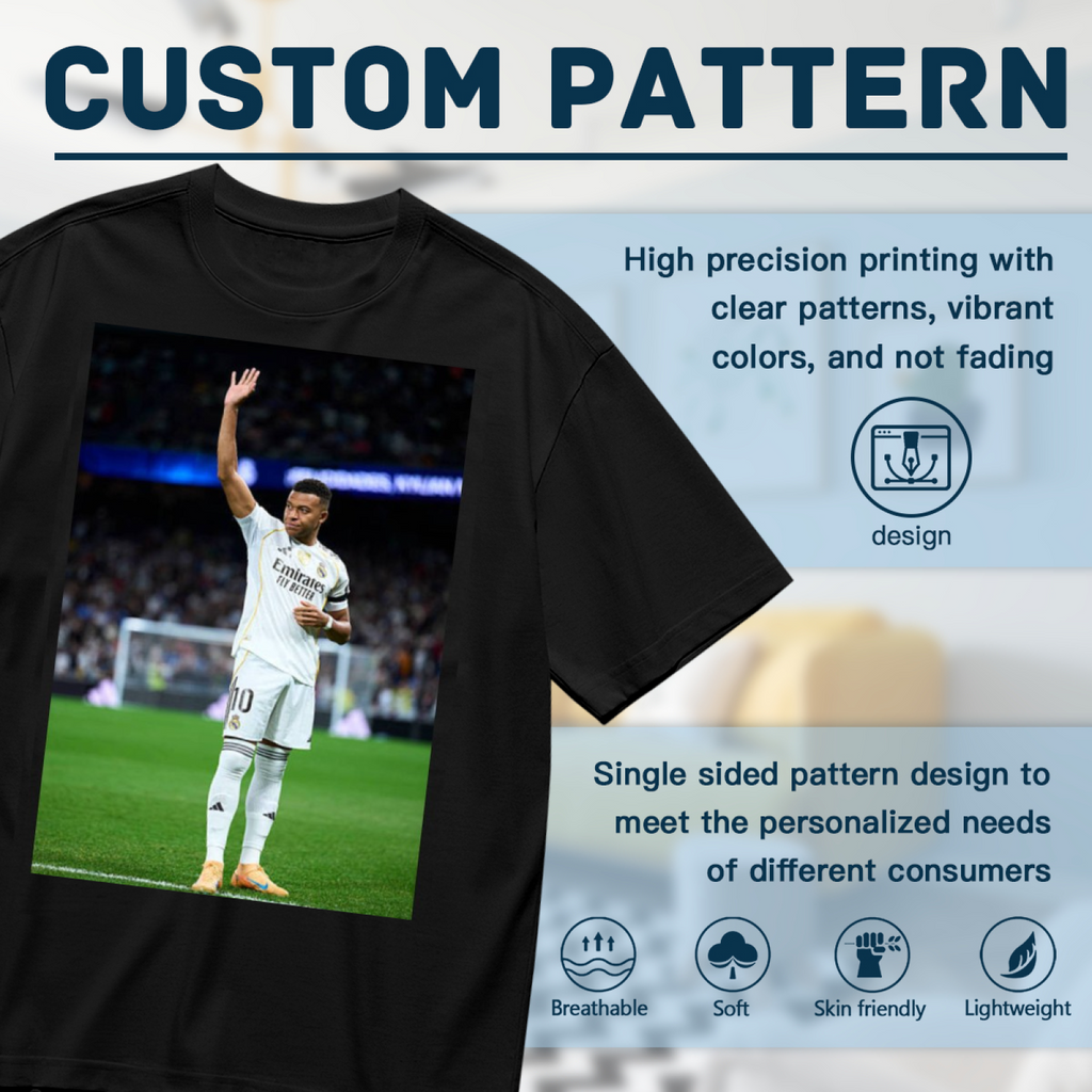 Football Glory Action Tee Show Your Support for Soccer¡¯s Icons