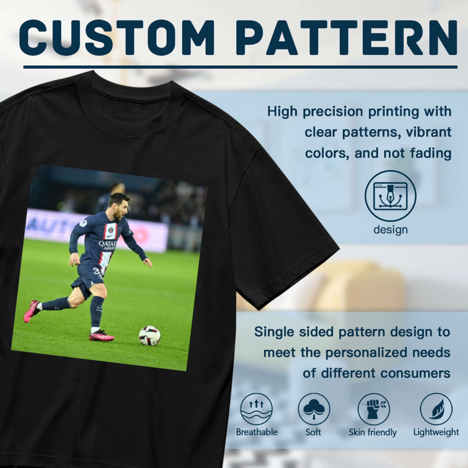 Football Dream Team Tee Wear the Best of the Sport