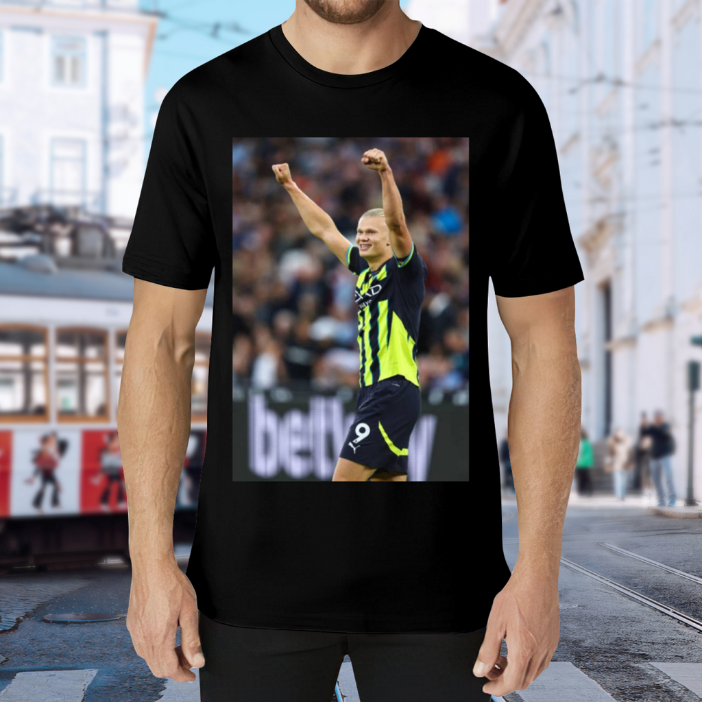 Football Star Action Tee Represent the Passion of Football