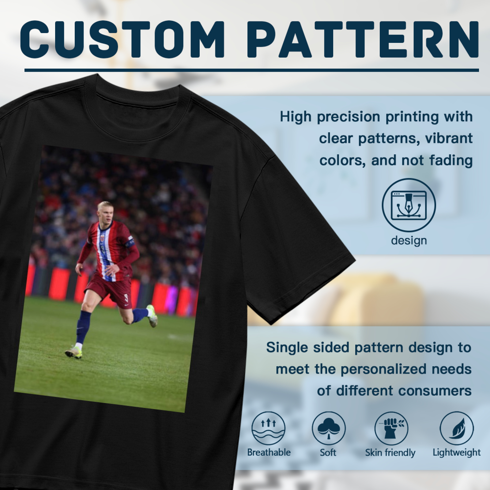 Football Power Legacy Tee Show Your Support for Soccer Legends