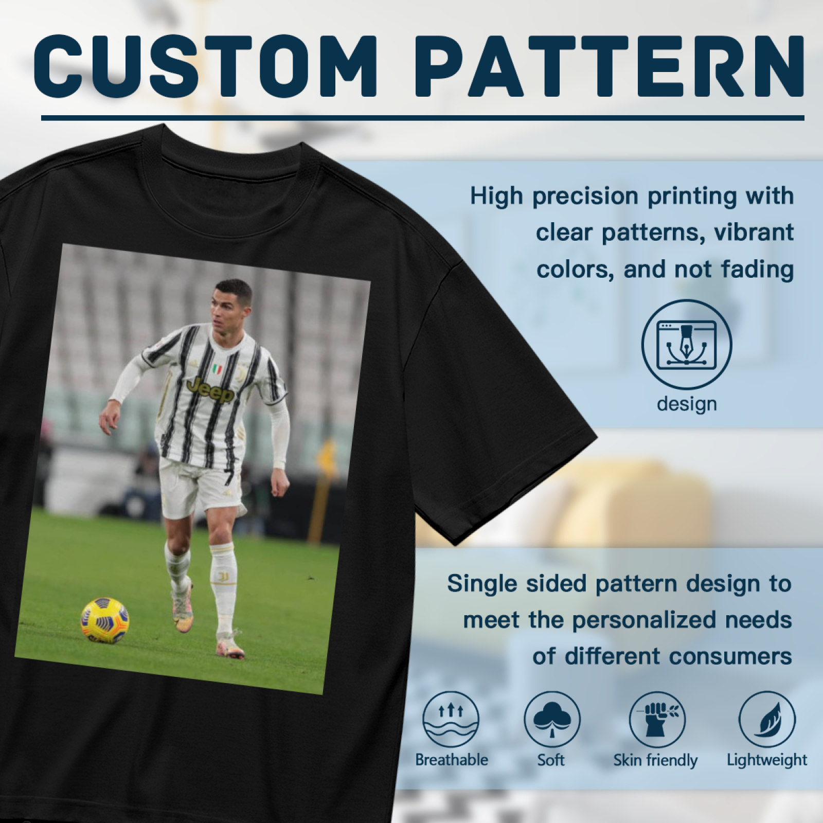 Football Masterclass Tee Represent the Power of the Beautiful Game