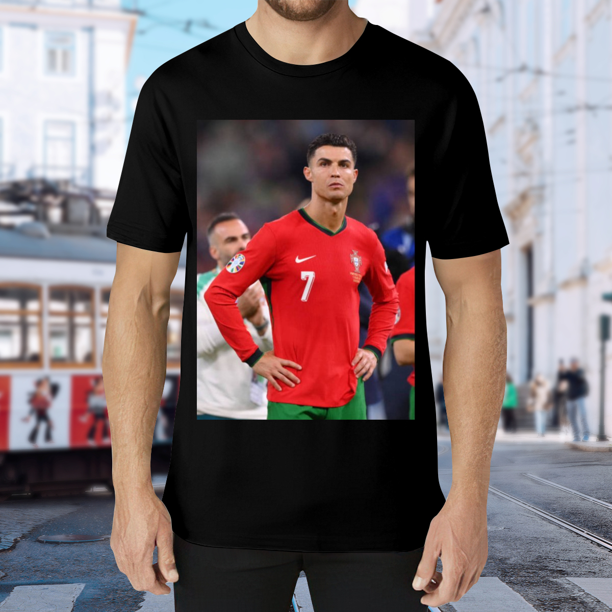 Dynamic Football Graphic T-Shirt ¨C Feel the Energy on the Field