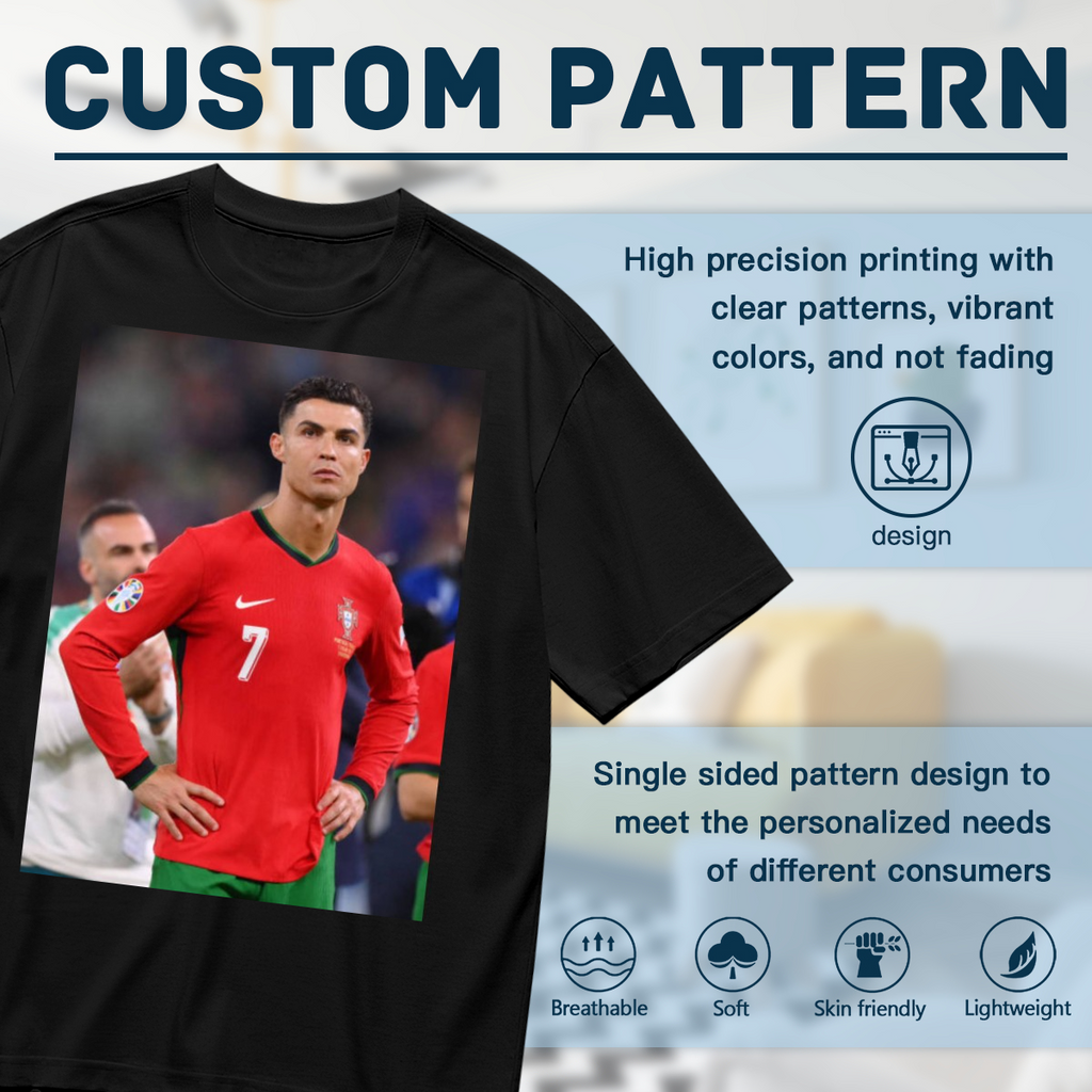 Dynamic Football Graphic T-Shirt ¨C Feel the Energy on the Field