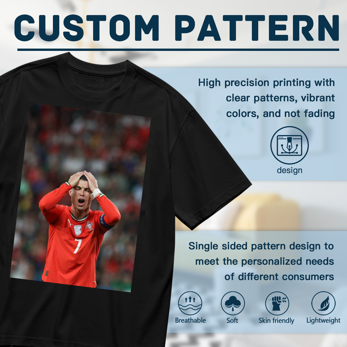 Soccer Power Tee ¨C Wear Your Support for Football Heroes