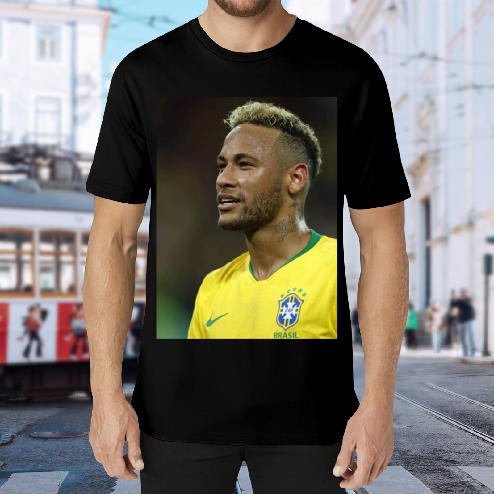 Dynamic Football Kick Graphic T-Shirt Feel the Power of the Game