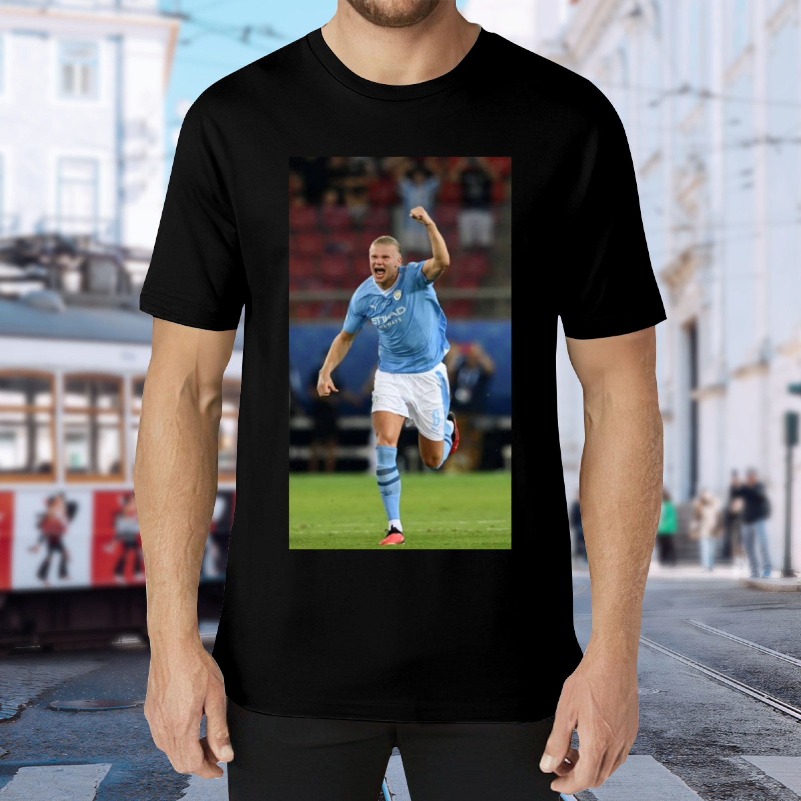 Football Superstars Star Tee Celebrate the Power of Football