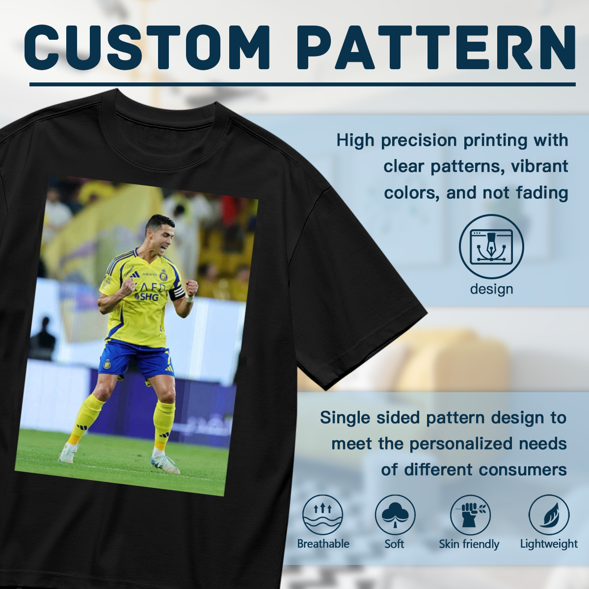 Global Football Legacy Tee ¨C Representing the World¡¯s Favorite Sport