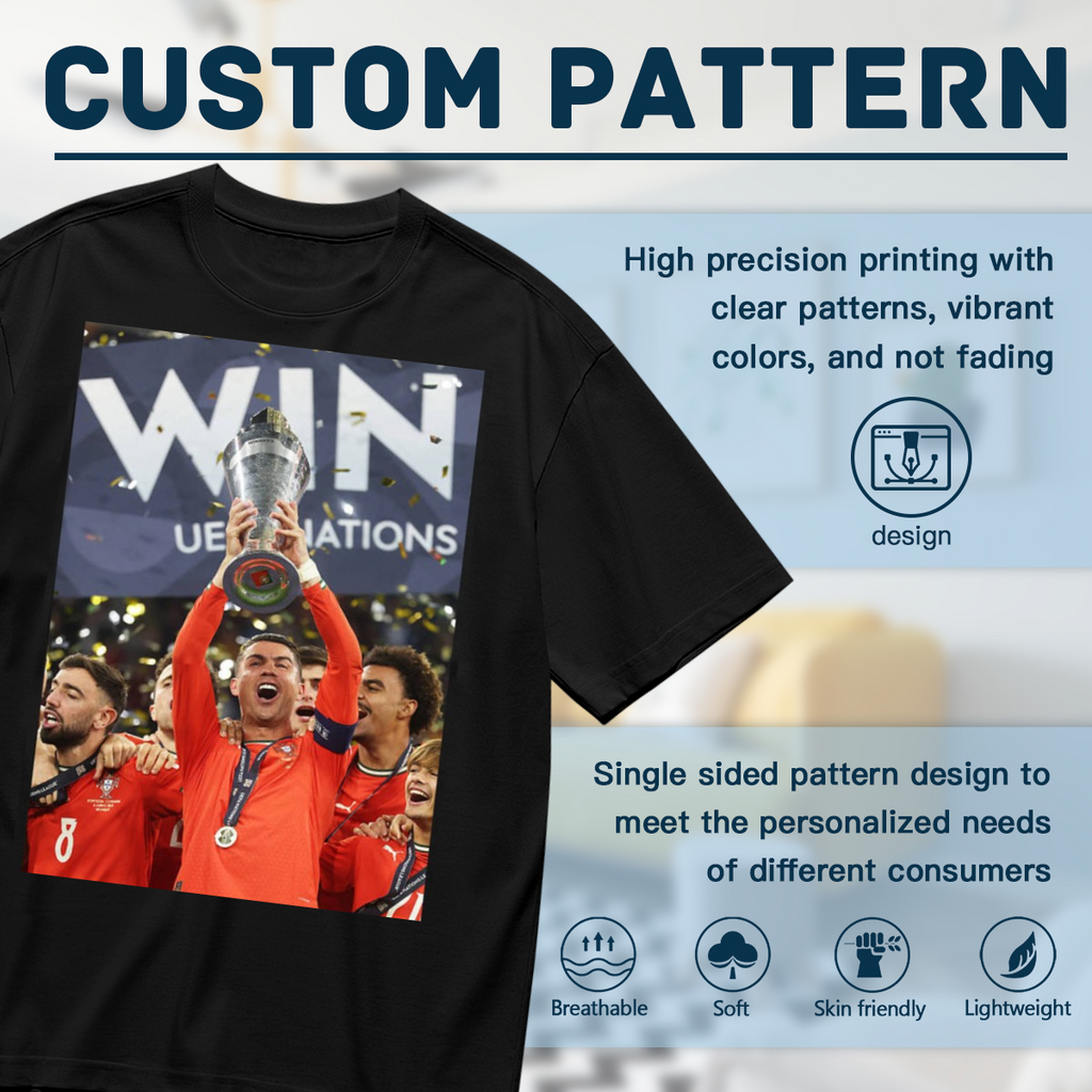 Football Star Power Tee ¨C Showcase Your Passion for Soccer