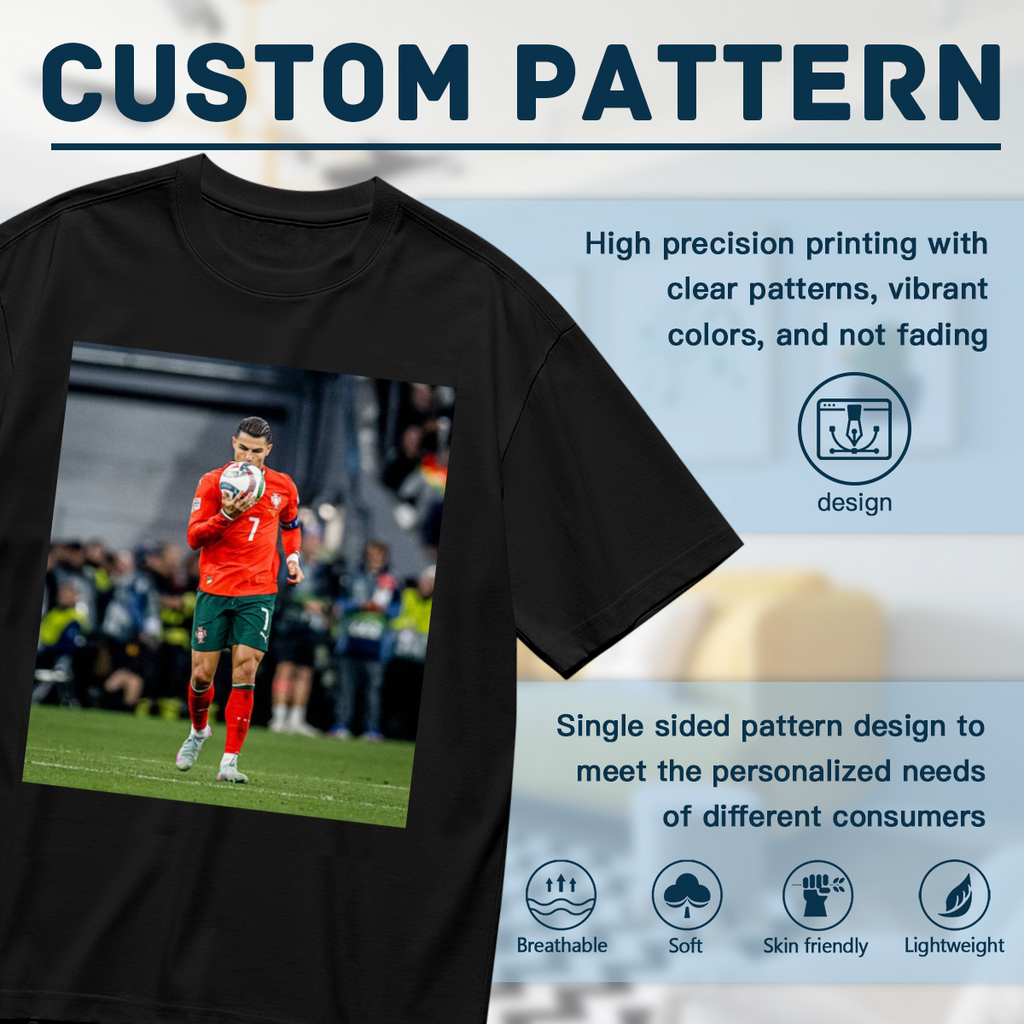 Legendary Soccer Graphic Tee ¨C Wear the Heartbeat of Football