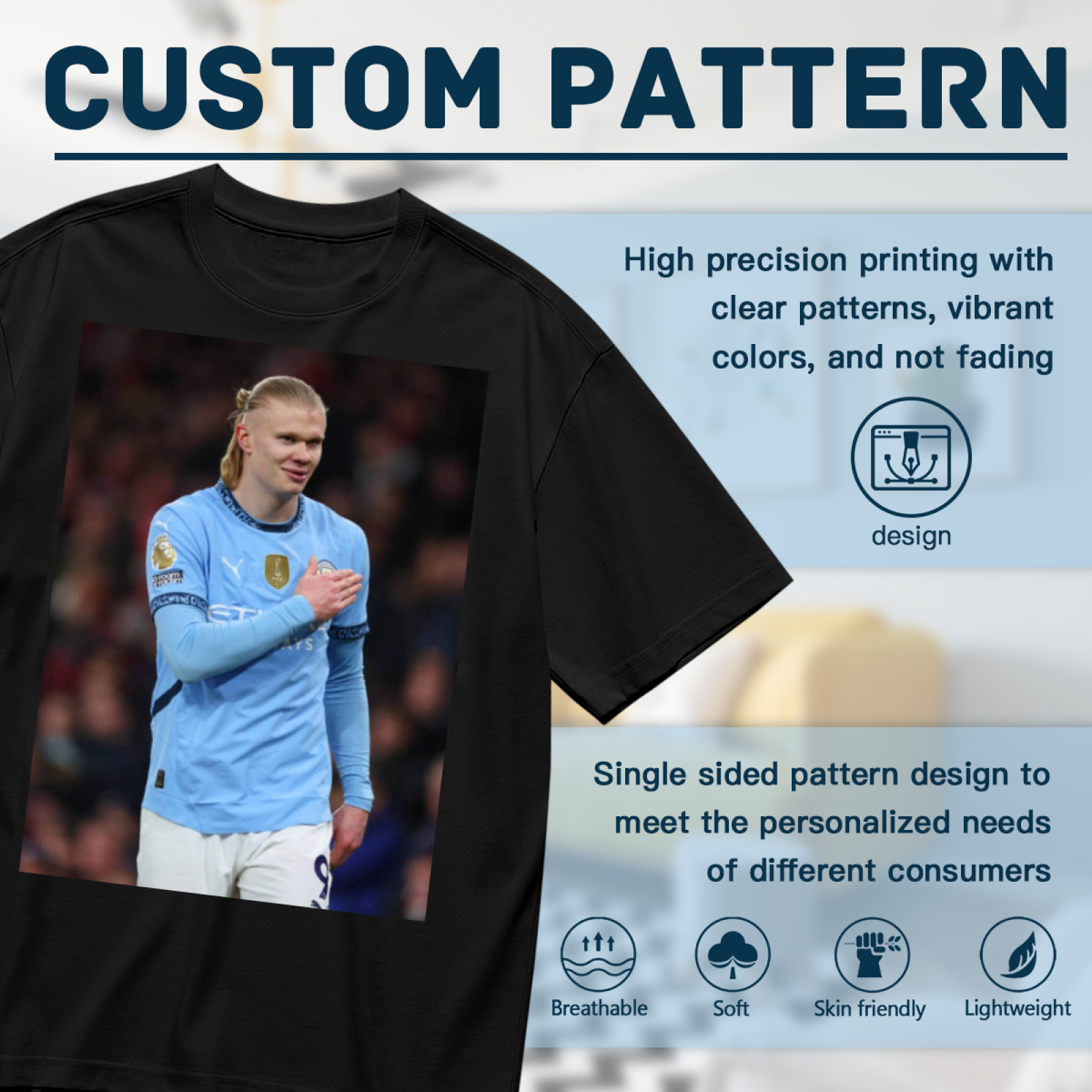 Football Striker Legacy Tee Represent the Thrill of Football