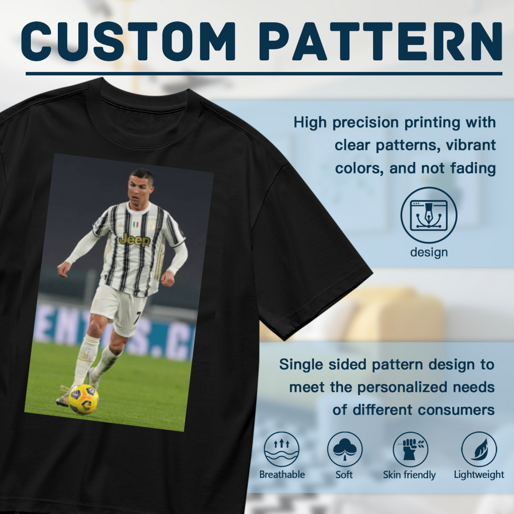 Football Power Striker T-Shirt Wear the Energy of the Beautiful Game