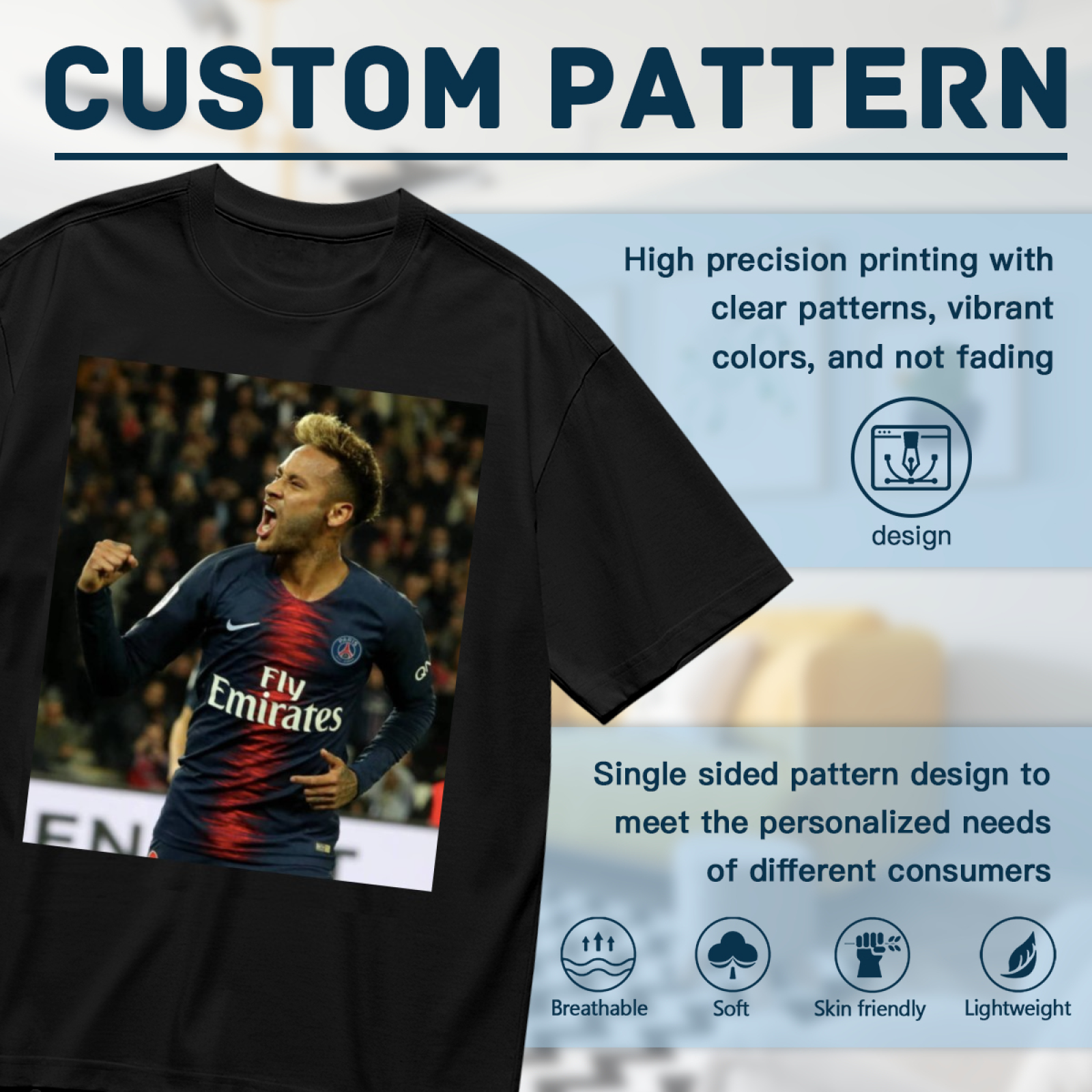 Football Glory Graphic Tee Wear Your Passion for the Game