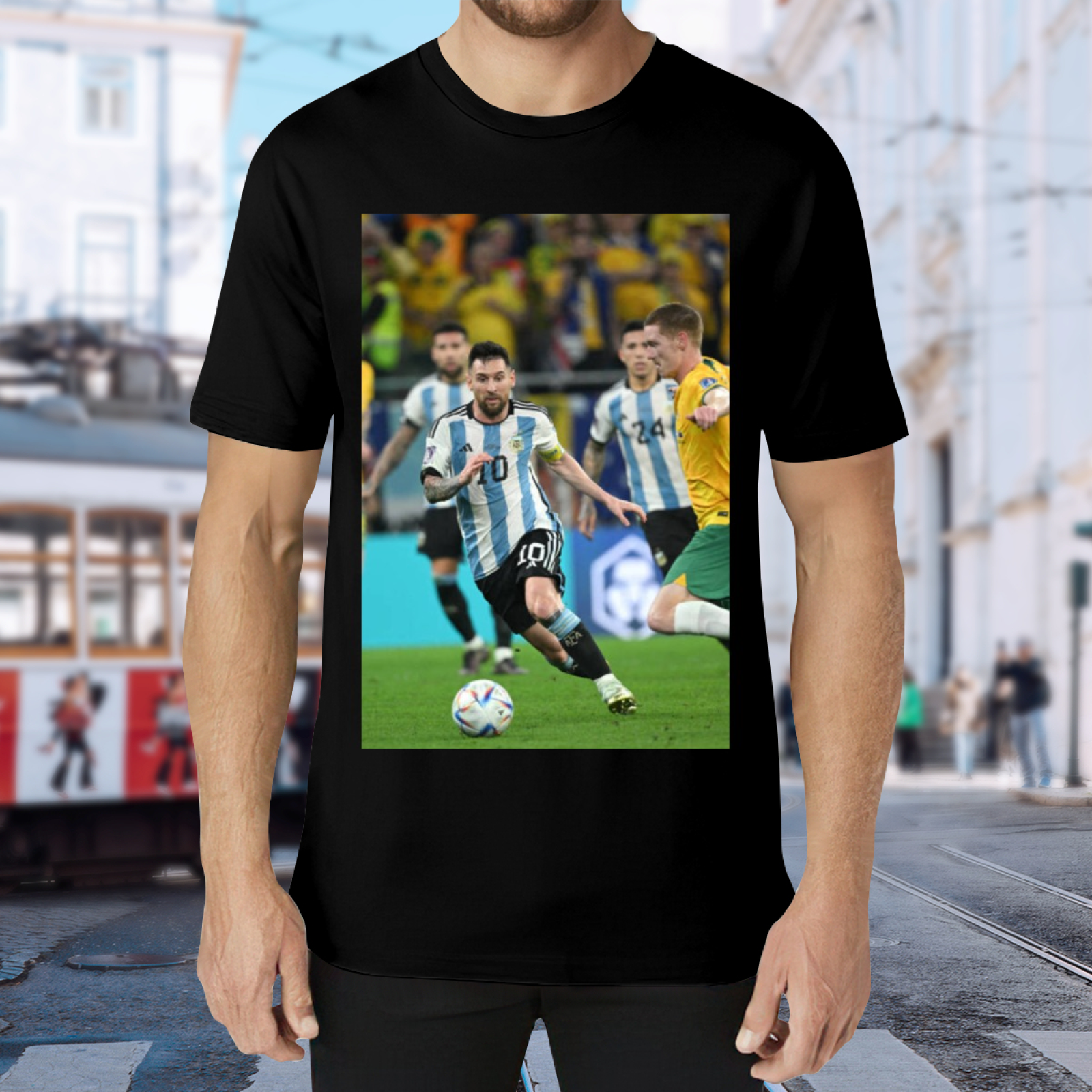 Football Action Hero T-Shirt Represent the Best Moments of Soccer