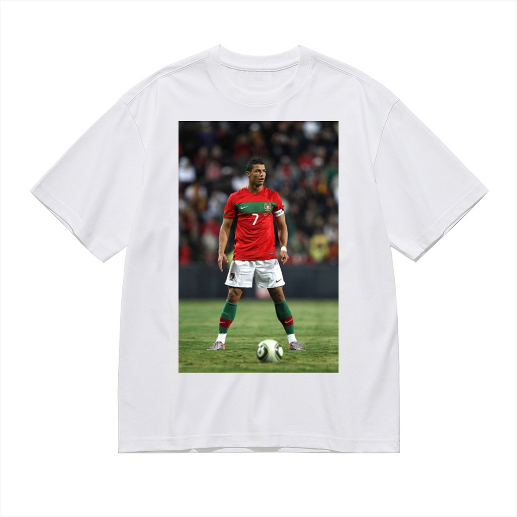 On-the-Field Football T-Shirt ¨C Represent the Heart of Soccer
