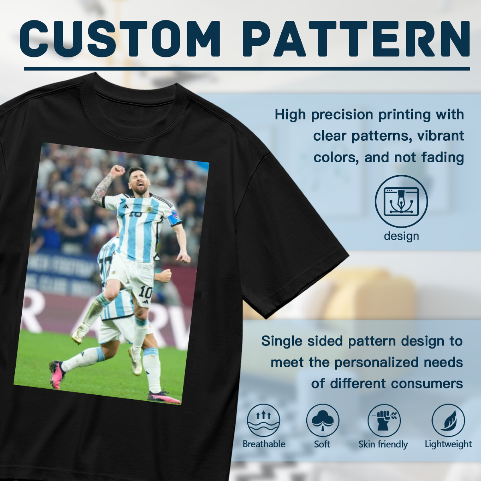 Football Movement Tee Bring the Game to Life in Style