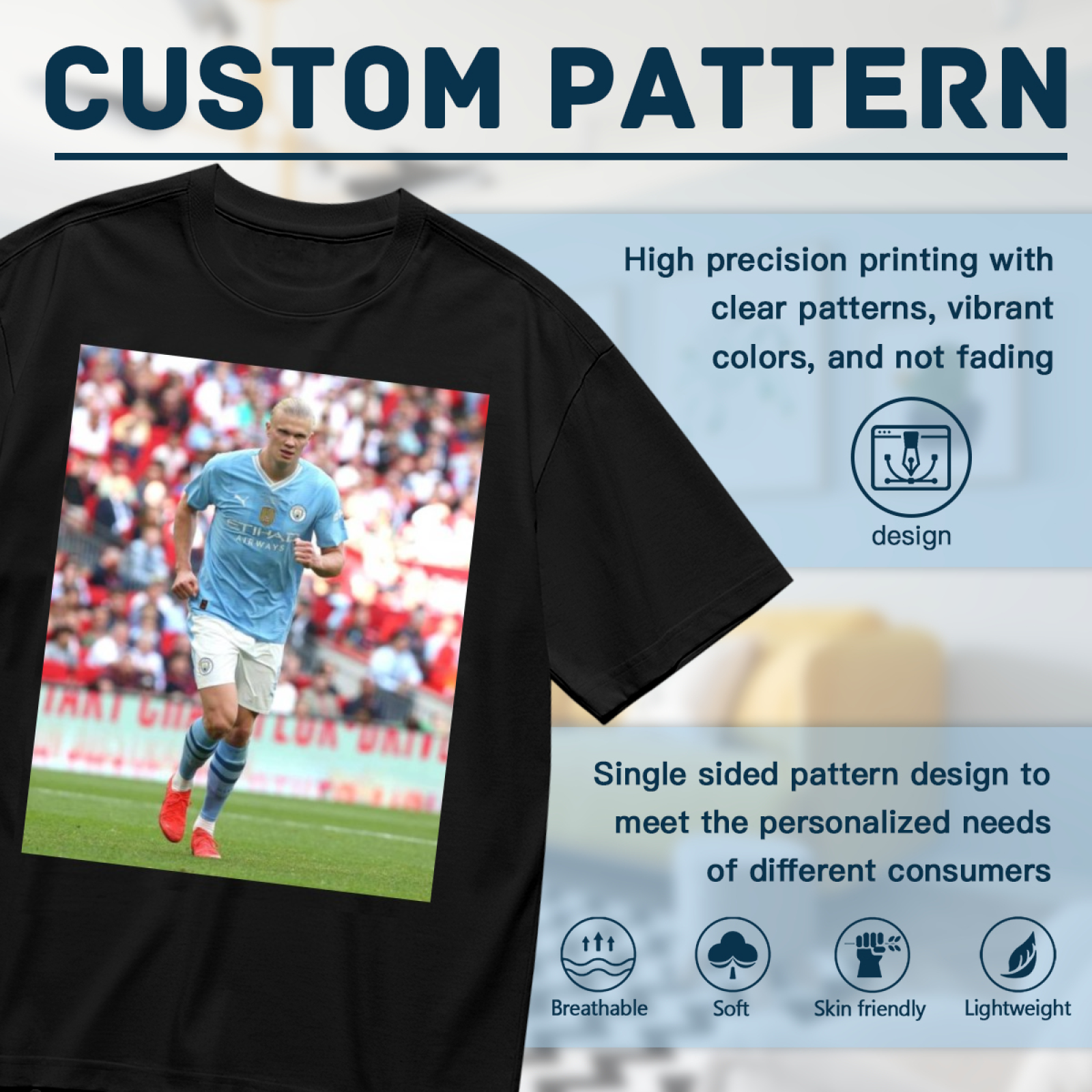 Football Star Master Tee Show Your Pride for Soccer¡¯s Best