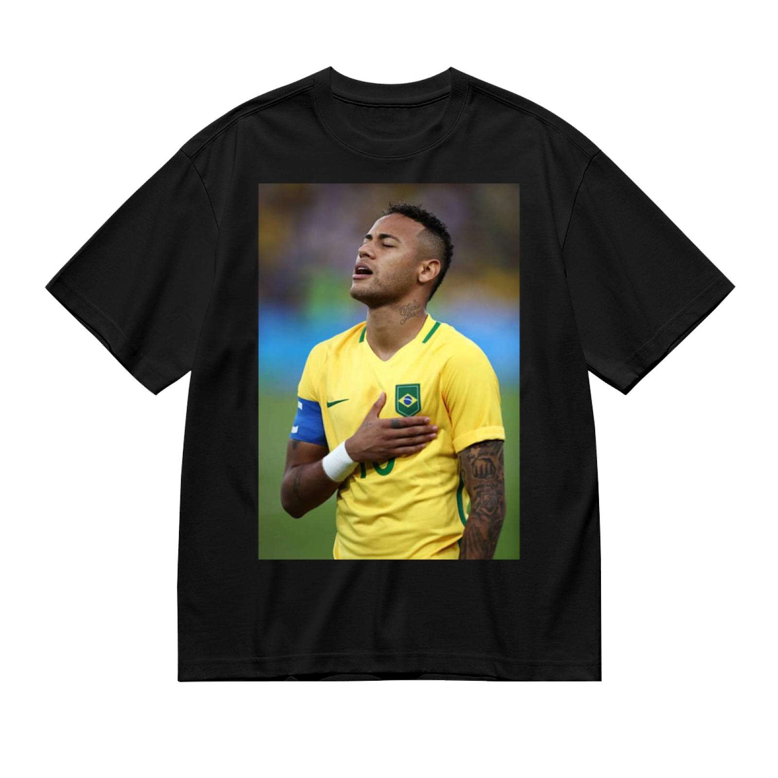 Striking Football Action T-Shirt Show Your Support for the Sport