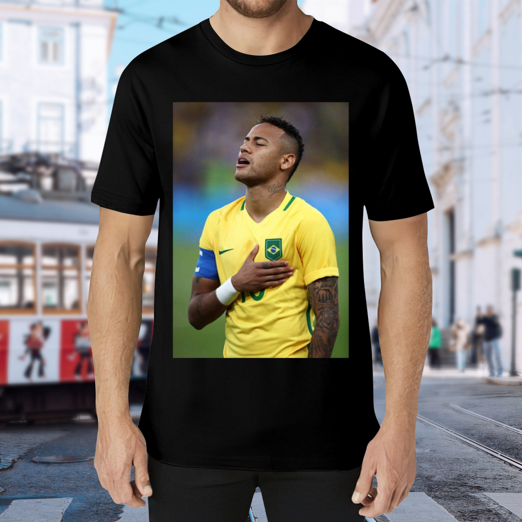 Striking Football Action T-Shirt Show Your Support for the Sport