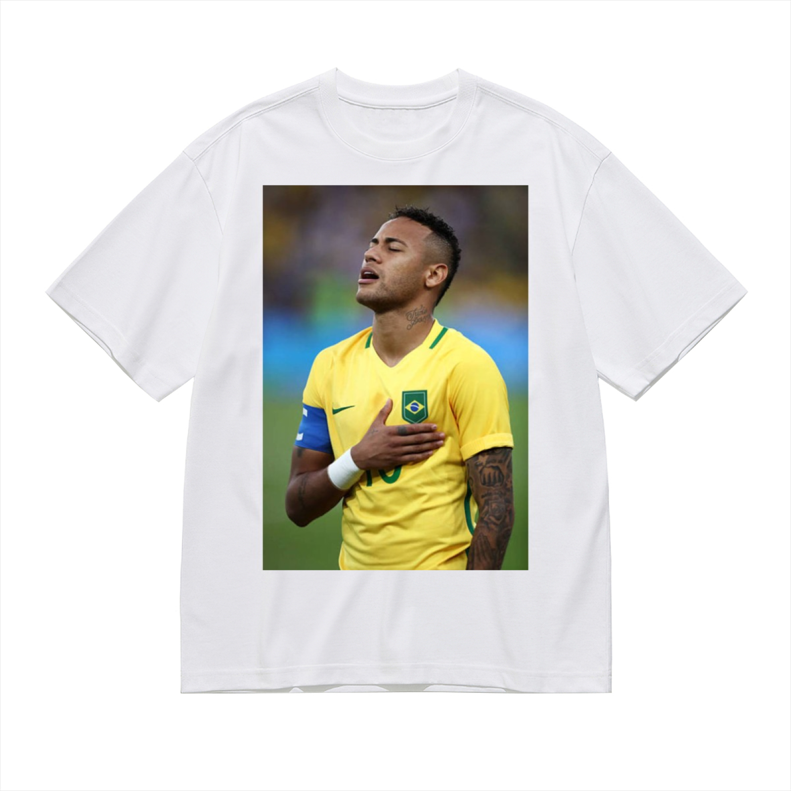 Striking Football Action T-Shirt Show Your Support for the Sport