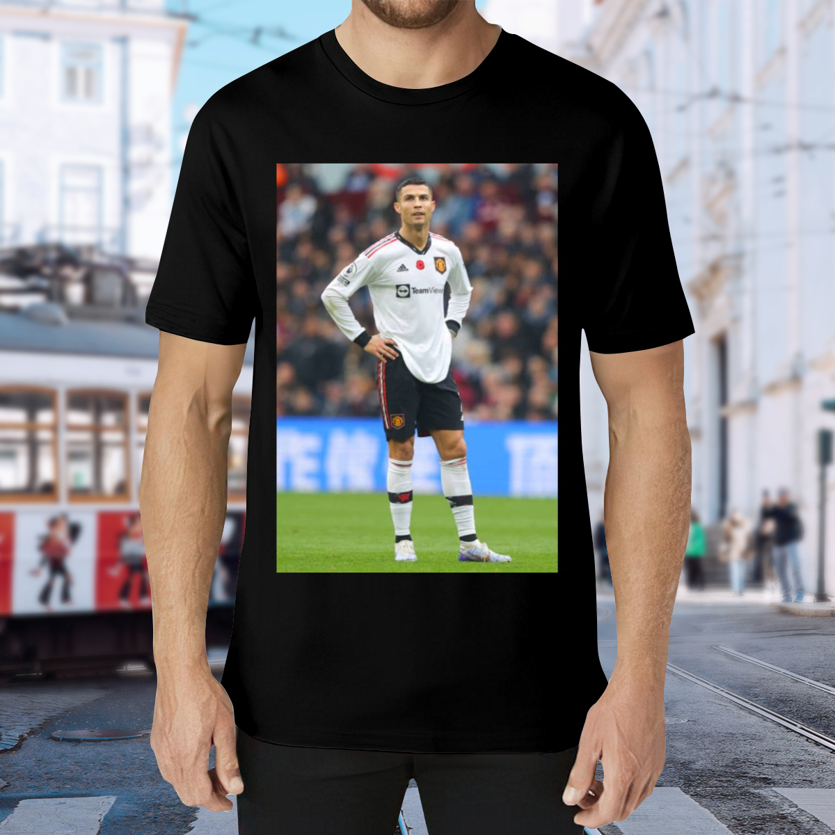 Dynamic Soccer Style Tee ¨C Perfect for Football Enthusiasts