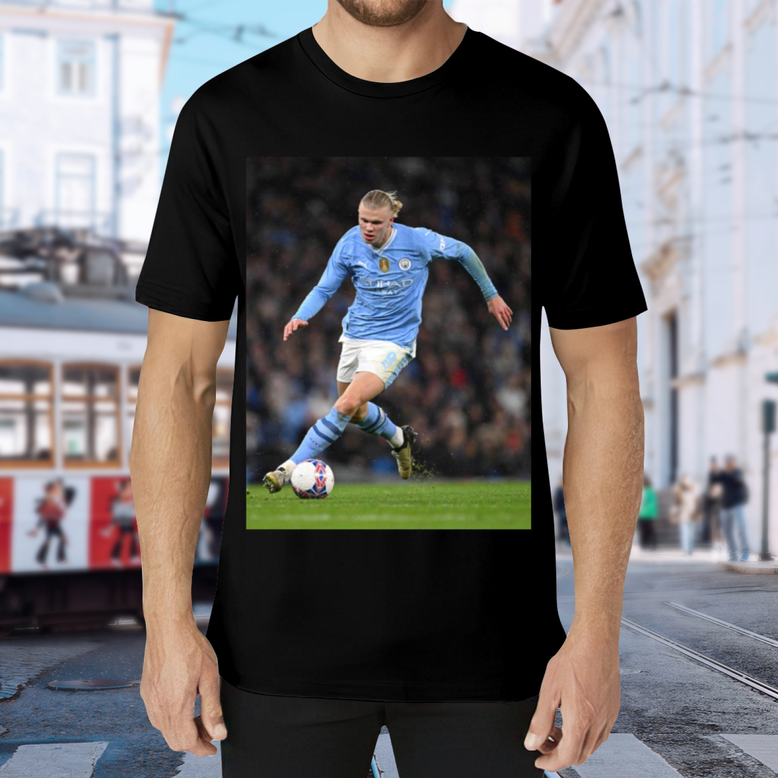 Football Legacy Action Tee Show Your Support for Soccer Legends