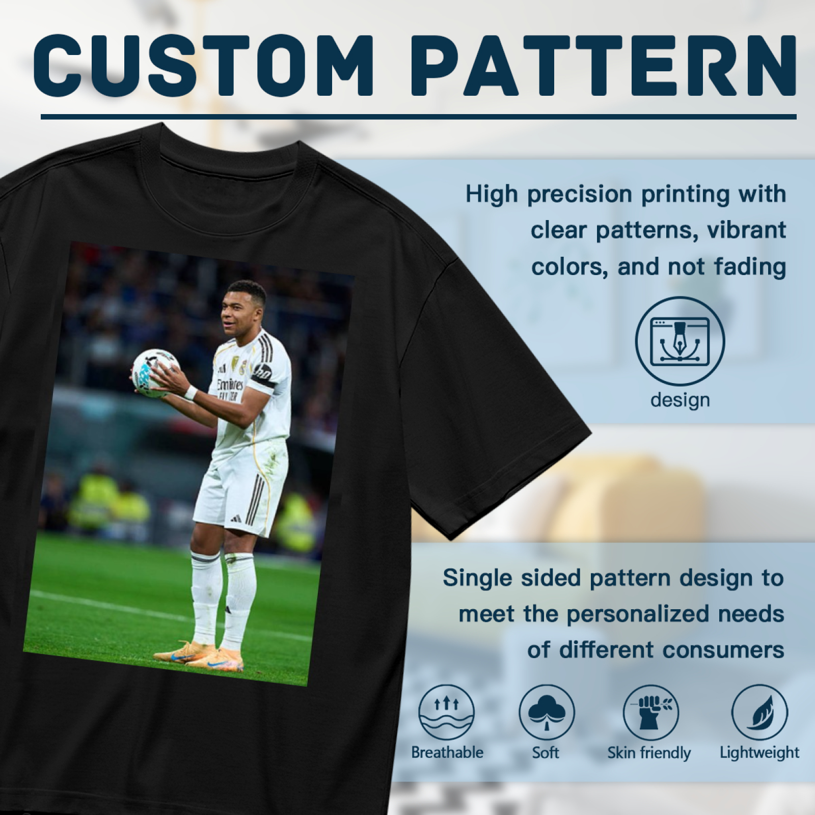 Football Striker Master Tee Show Your Passion for Football