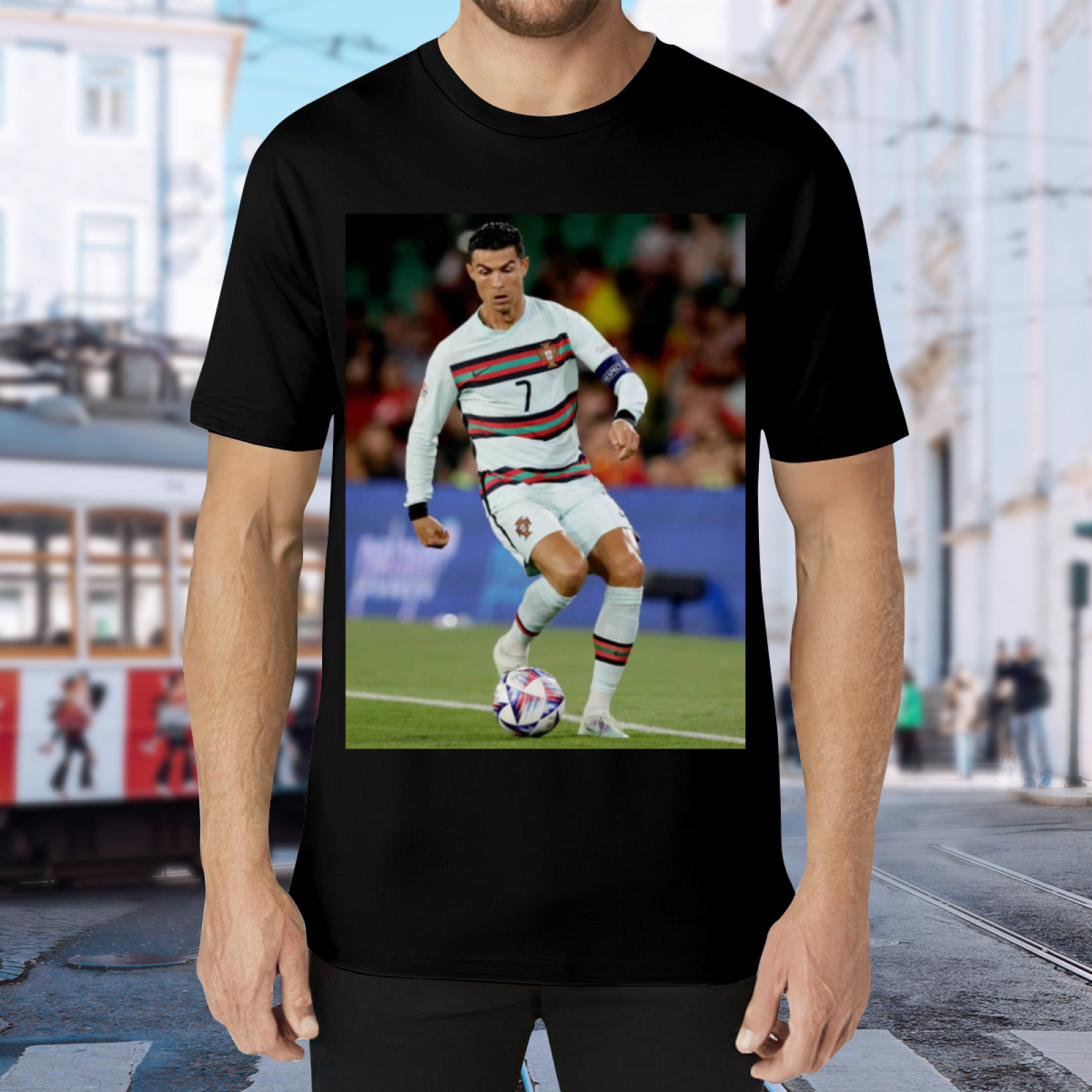Football Superstars Power Tee Wear the Spirit of Soccer Legends