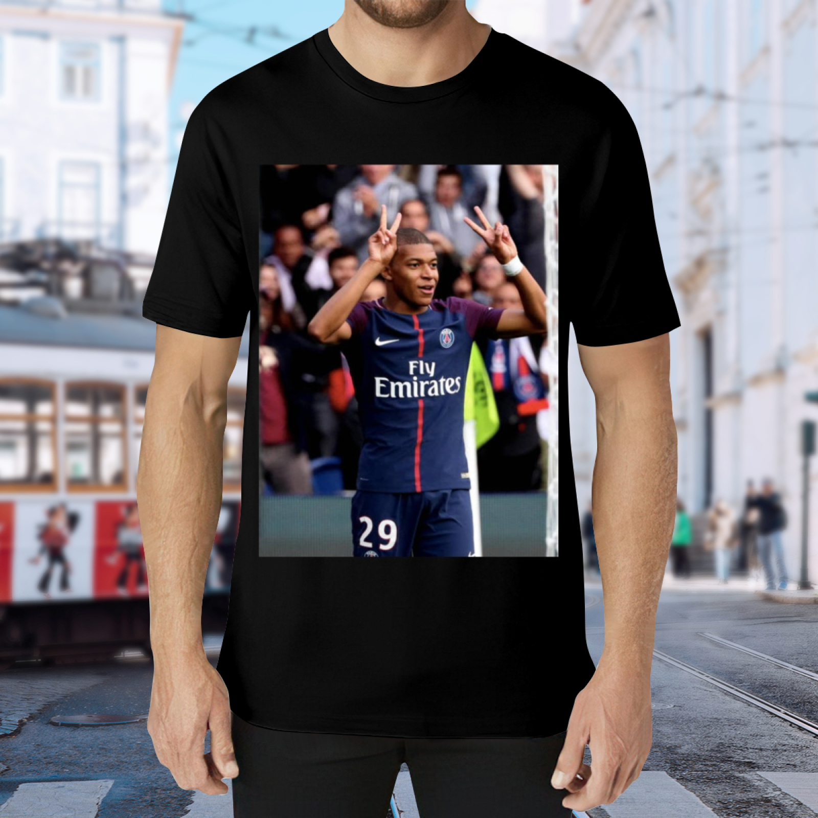 Football Superstars Striker Tee Represent the Thrill of the Beautiful Game