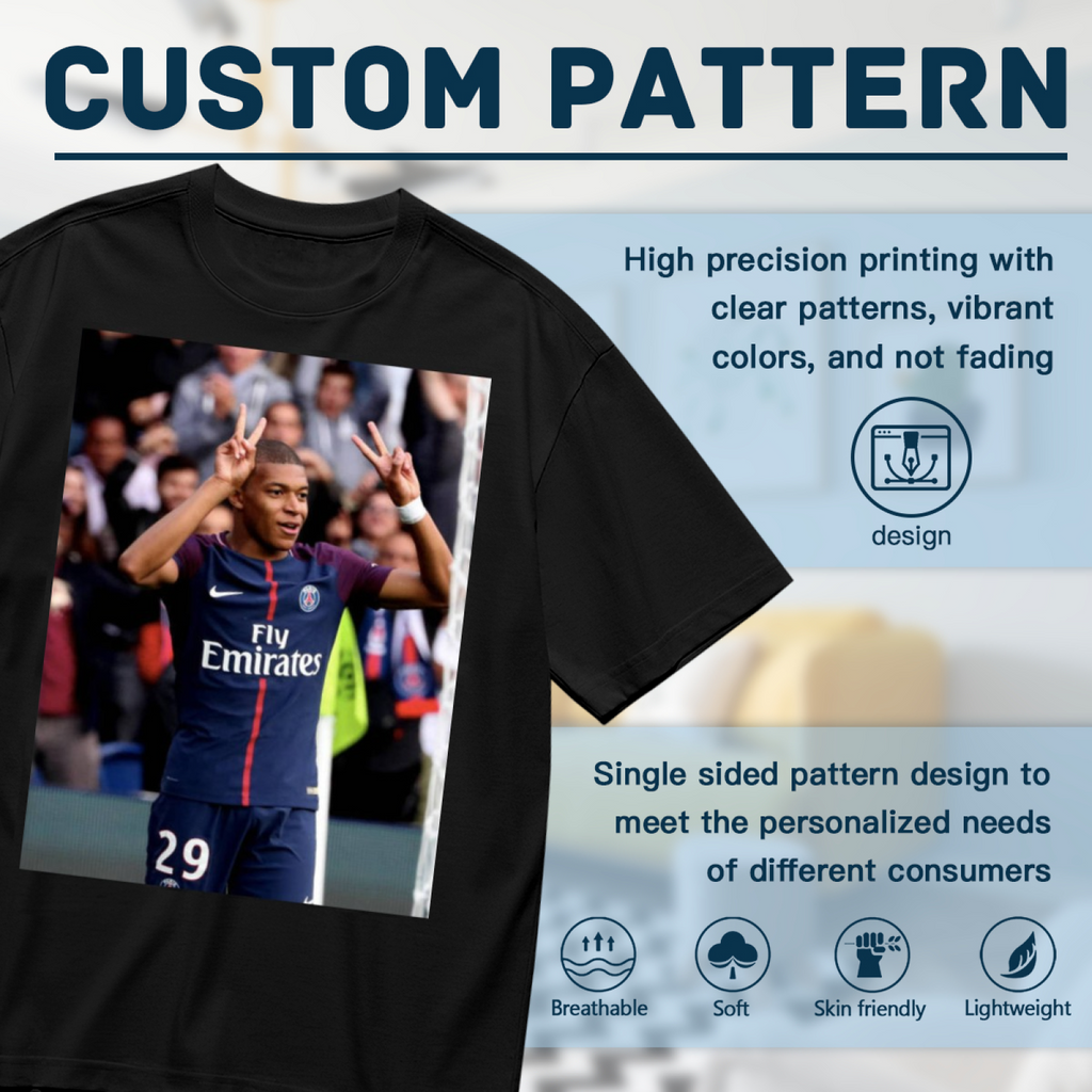 Football Superstars Striker Tee Represent the Thrill of the Beautiful Game