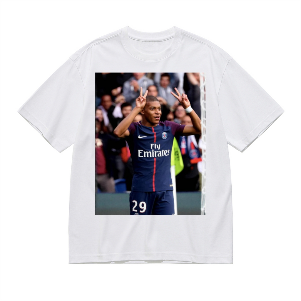Football Superstars Striker Tee Represent the Thrill of the Beautiful Game